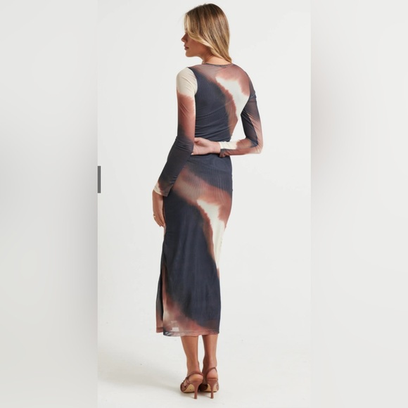 NWOT Bronze Snake dress - Picture 3 of 3